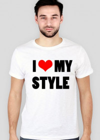 Koszulka I love my style (living with passion)