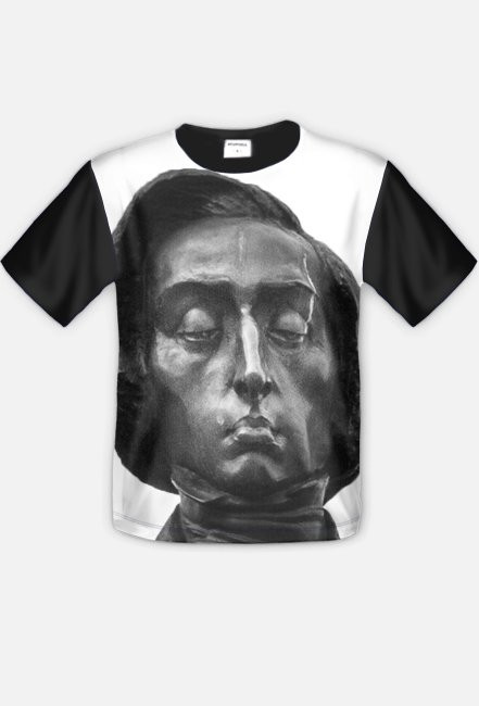 Chopin B/W - tshirt full print