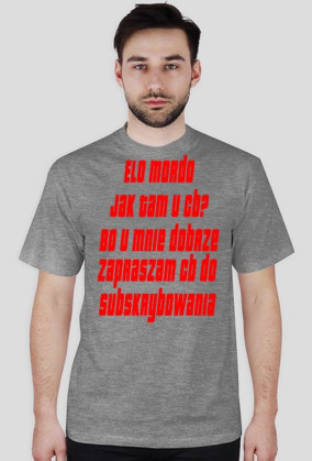 Koszulka odemnie dla was