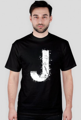 JANKOWSKYY - Czarny T-Shirt Męski