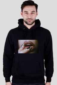 BLUZA CZARNA Z KAPTUREM