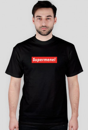SUPERMENEL BOX LOGO TEE