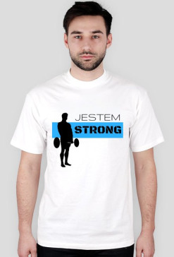 Koszulka Męska - Jestem strong