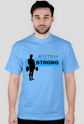 Koszulka Męska - Jestem strong