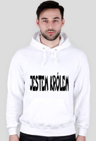 Bluza męska biała, król