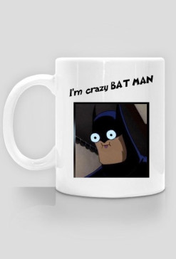 Kubek crazy BAT MAN