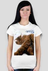 koszulka kot (damska)