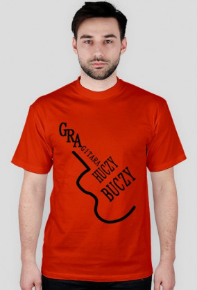 Koszulka - Gra Gitara (Black Image)
