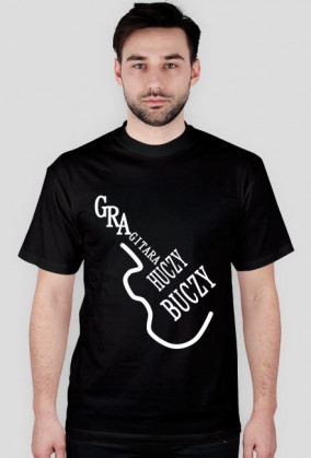 Koszulka - Gra Gitara (White Image)