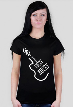 Koszulka - Gra Gitara (White Image) -K-