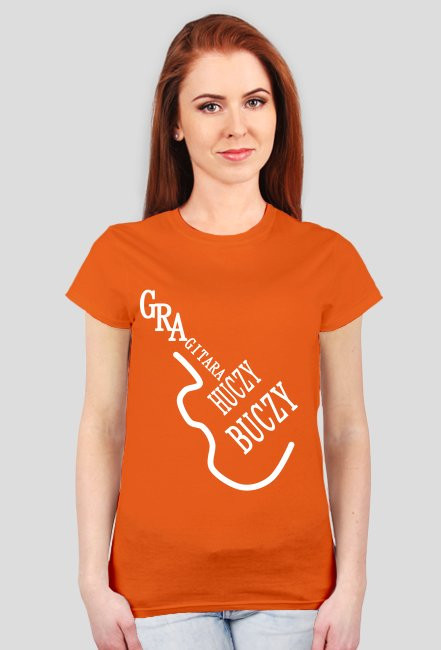 Koszulka - Gra Gitara (White Image) -K-