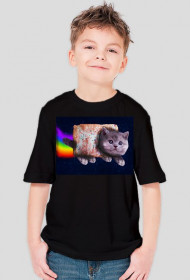 nyan cat real koszulka (dziecięca) chłopięca