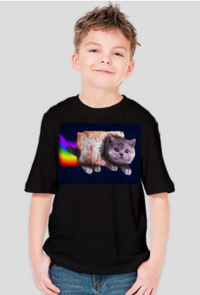 nyan cat real koszulka (dziecięca) chłopięca
