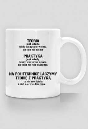 Teoria i praktyka  kubek P b