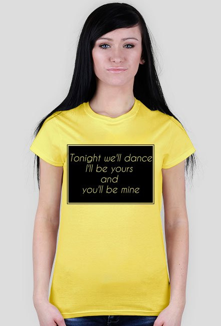 TONIGHT WE'LL DANCE #1