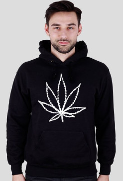 Bluza z kapturem Marihuana
