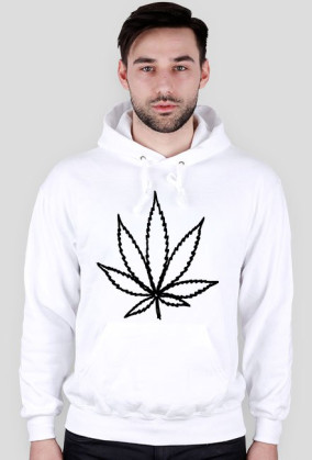 Bluza z kapturem Marihuana