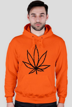 Bluza z kapturem Marihuana