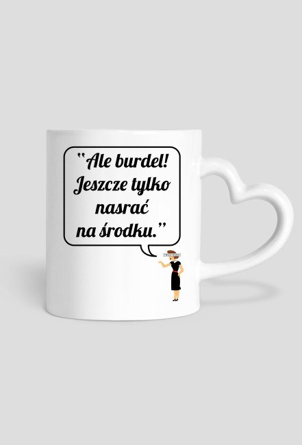 KUBEK 3 ALE BURDEL! WZÓR 1