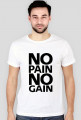 T-shirt #Nopainnogain