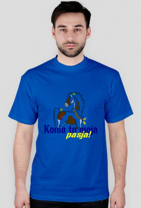 Koszulka-Konie to moja pasja!