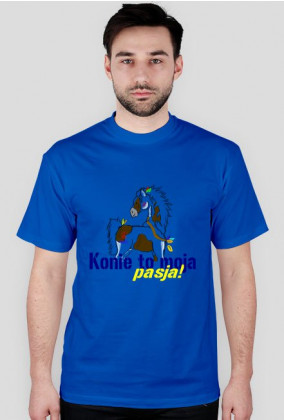 Koszulka-Konie to moja pasja!