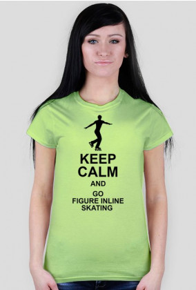 Koszulka keep calm - inline skating - różne kolory