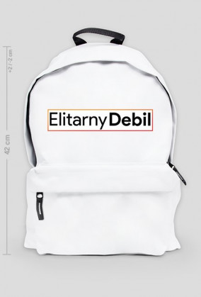 Elitarny Debil - plecak