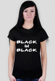 Koszulka 'black in black'