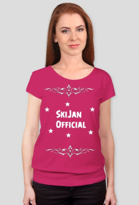Luźna koszulka Damska - SkiJan Official