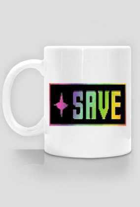 Kubek "SAVE/ERASE" Undertale