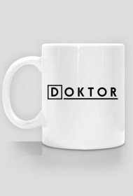 Obrona doktoratu prezent - kubek Doktor