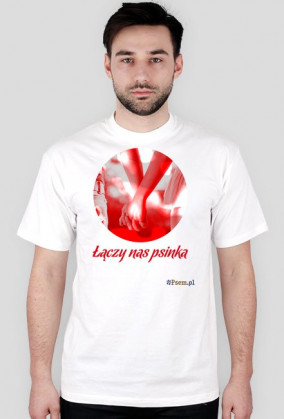 Łączy nas psinka - koszulka męska TS