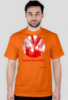 Łączy nas psinka - koszulka męska TS