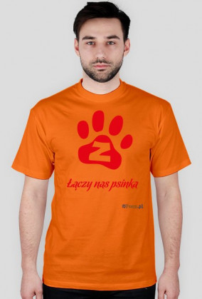 Łączy nas psinka - koszulka męska TS