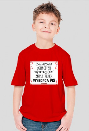 Magia uśmiechu - koszulka dla dzieci