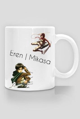 Kubek | Levi / Eren / Mikasa