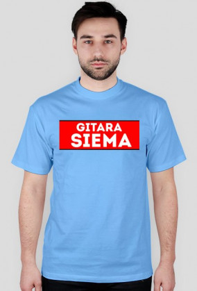 Koszulka gitara siema