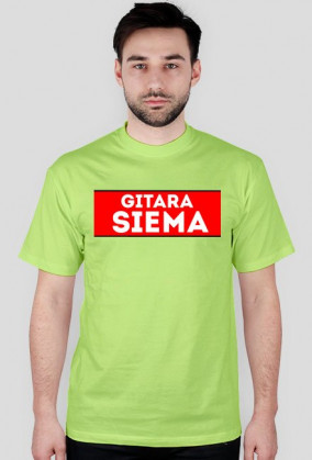 Koszulka gitara siema