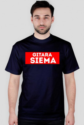 Koszulka gitara siema