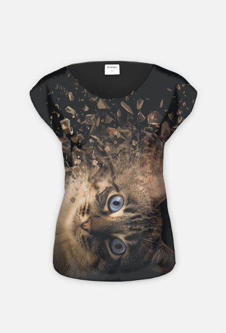 koszulka " szalony kot"