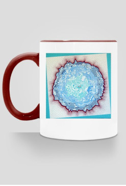 Blue Gemstone Mug
