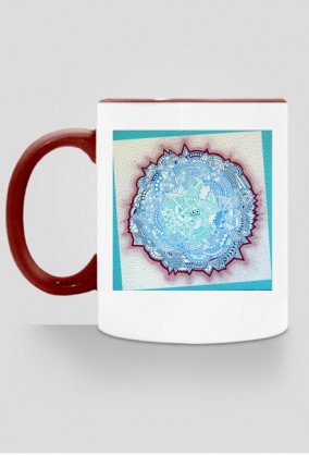 Blue Gemstone Mug