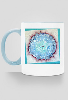 Blue Gemstone Mug