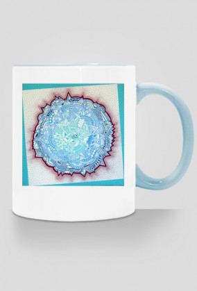 Blue Gemstone Mug