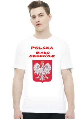 Koszulka POLSKA BIAŁO CZERWONI