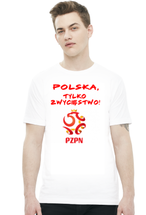 Koszulka POLSKA, TYLKO ZWYCIĘSTWO