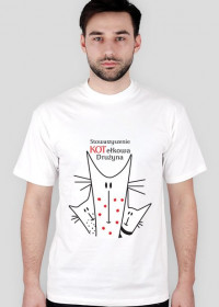 Koszulka męska z logiem Kotełkowej Drużyny