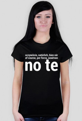 Treska No te ze biołym nodrukym