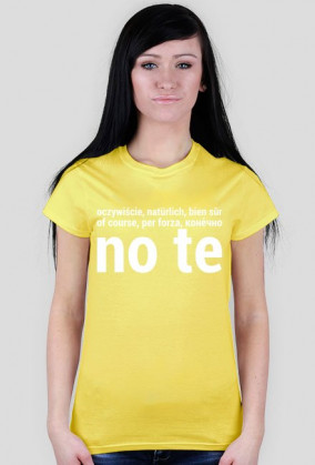 Treska No te ze biołym nodrukym